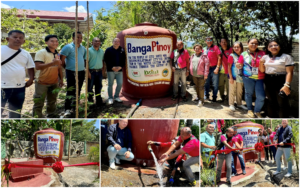 Water is life! Turn-over of Banga Pinoy to water-deprived communities in Brgy. Casisang, Malaybalay, Bukidnon