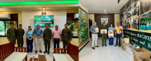 Kasilak and Dole-Stanfilco Visits 1002nd Infantry Brigade