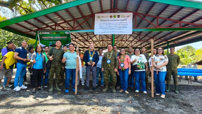 Turnover of Agricultural Bagsakan Center in Brgy. Magatos, Asuncion, Davao del Norte: A Milestone for Agricultural Development and Community Empowerment