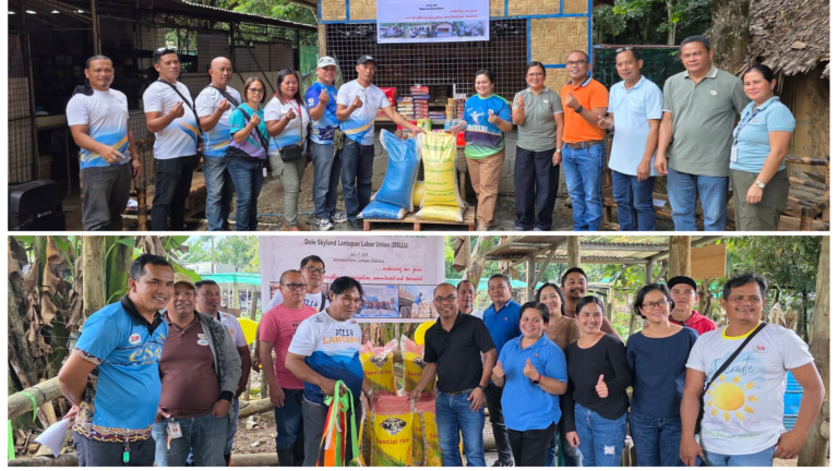 Labor Unions in Bukidnon Receive Livelihood Support from Dole-Stanfilco through Kasilak